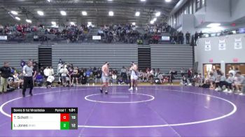 285 lbs Semis & 1st Wrestleback (8 Team) - Tyler Schott, Center Grove vs Leighton Jones, Brownsburg