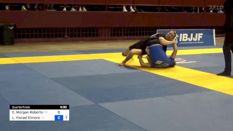 Eli Morgan Roberts vs Landon Yisrael Elmore 2024 Pan IBJJF Jiu-Jitsu No-Gi Championship