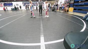 58 lbs Consolation - Rhett Coslow, Coalgate Wildcat Wrestling Club vs Daxton Ray, Division Bell Wrestling