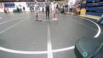 58 lbs Consolation - Rhett Coslow, Coalgate Wildcat Wrestling Club vs Daxton Ray, Division Bell Wrestling