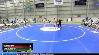 160 lbs Semis & 1st Wrestleback (8 Team) - Jason Clark, Georgia Red vs Samuel Moyer, Pennsylvania Red