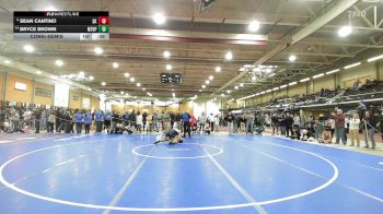 120 lbs Consolation - Sean Cantino, South Kingstown vs Bryce Brown, Mt. Hope