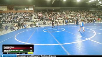 62 lbs Quarterfinal - Raiden Crook-Hutsler, Washington vs Austin Frias, All-Phase WC