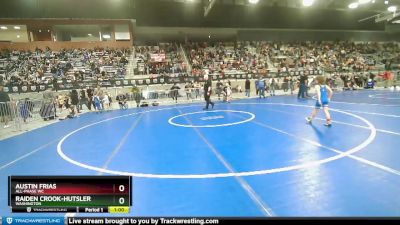 62 lbs Quarterfinal - Raiden Crook-Hutsler, Washington vs Austin Frias, All-Phase WC