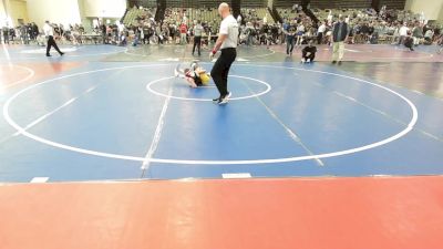 57-M2 lbs Semifinal - Hunter Stewart, Central Bucks K-8 vs Valentino Zurzolo, Pride WC