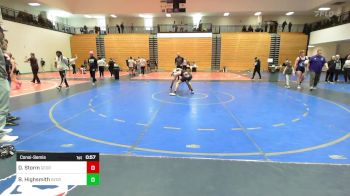 144 lbs Consolation - Dalton Storm, Georgia vs Bentley Highsmith, Georgia