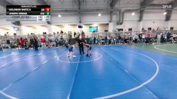 60 lbs Champ. Round 1 - Joseph Urbina, Spring Klein Wrestling Club vs Solomon White Ii, Spartan Mat Club
