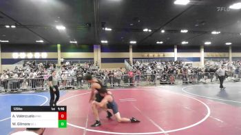 126 lbs Round Of 64 - Adriel Valenzuela, Kings WC vs William Gilmore, De La Salle