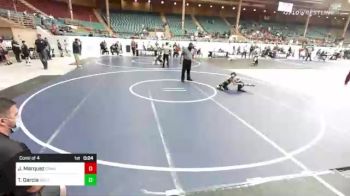46 lbs Consi Of 4 - Jacob Marquez, Grant County Elite vs Tyeson Garcia, South Valley W.C.