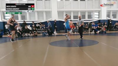 197 lbs Quarterfinal - Nick Lodato, Edinboro vs Patrick Brophy, Unrostered