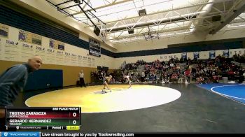 120 lbs 3rd Place Match - Tristan Zaragoza, North Central vs Gerardo Hernandez, Tonasket