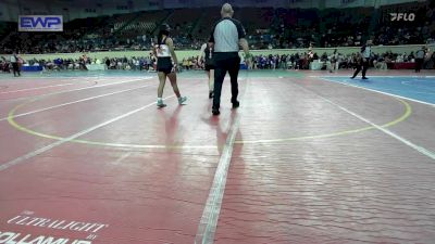 123 lbs Round Of 32 - Samanta Santana, Tahlequah Middle School vs Makenna Corradina, Union Girls JH