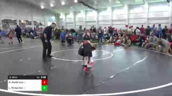 B-45 lbs Consolation - Kaleb Anderson, OH vs Luke Pinkerton, OH