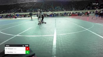 80 lbs Consolation - Westin Pollock, Owasso Junior High vs Dawson Beckley, Team Tulsa Wrestling Club
