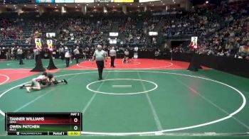 96 lbs Cons. Round 7 - Tanner Williams, GEN2 vs Owen Patchen, MVL3