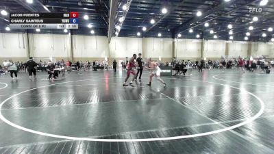 150 lbs Consi Of 8 #2 - Jacob Fuentes, Beebe Trained vs Charly Sainteus, Youth Impact Center Wrestling Club