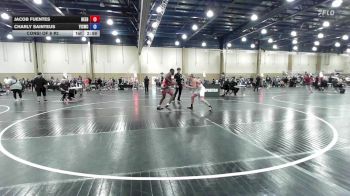 150 lbs Consi Of 8 #2 - Jacob Fuentes, Beebe Trained vs Charly Sainteus, Youth Impact Center Wrestling Club