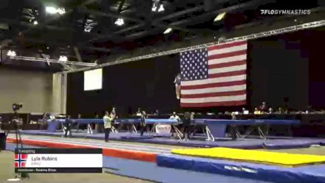 Lyla Rubino - Tumbling, CAVU - 2021 USA Gymnastics Championships