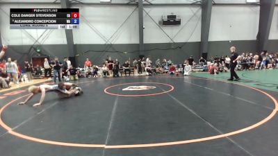 16U Boys FS - 144 lbs Cons. Round 5 - Cole Danger Stevenson, CA vs Alejandro Concepcion, WA