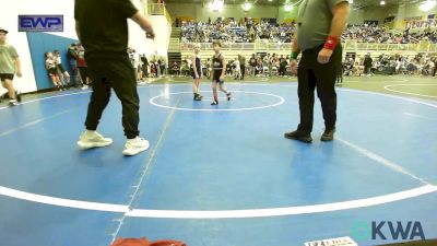 58 lbs Round Of 16 - Kyler Naifeh, Raw Wrestling Club vs Stanlee Schweitzer, Enid Youth Wrestling Club