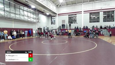 190 lbs Quarterfinal - Nick Morgan, Holy Innocents' Episcopal School vs Harrison Jackson, Bishop Lynch