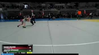 75 lbs Semis & 1st Wrestleback (8 Team) - Weston Sprabary, Roseau vs Shane Kramer, Hutchinson