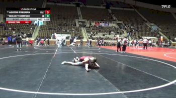 165 lbs Cons. Round 1 - Ashton Freeman, Unattached vs Micah Thompson, Louisiana Tech University