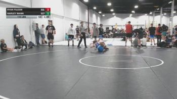 116 lbs Final - Ryan Filoon, Revival X - BHSE vs Harley Mann, VA Team Predator - BHSE