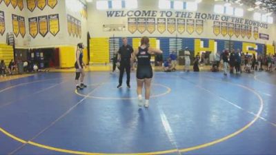 138 lbs Champ. Round 1 - Hanna Migliaccio, Riverview High School vs Lena Kettering, Camden Outsiders