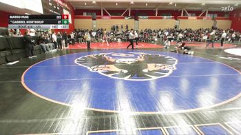 120 lbs Cons. Round 4 - Gabriel Northrup, College Park vs Mateo Ruiz, Clayton Valley School