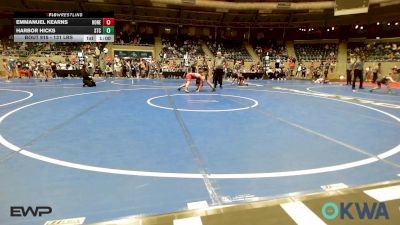 131 lbs Rr Rnd 2 - Emmanuel Kearns, Honey Badgers Wrestling Club vs Harbor Hicks, Sallisaw Takedown Club