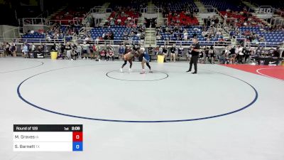 155 lbs Round Of 128 - Macie Graves, IA vs Samaria Barnett, TX