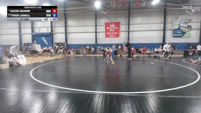 75 lbs Jacob Graber, Minnesota vs Tyson Linnell, Utah