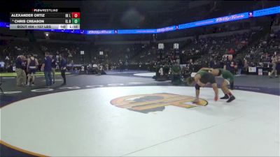 157 lbs Round Of 16 - Alexander Ortiz, De La Salle (NC) vs Chris Creason, El Diamante (CS)