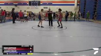 120 lbs Round 5 - Sean Goffigan, Viking Wrestling Club vs Andrew Krajic, Integrity Wrestling Club