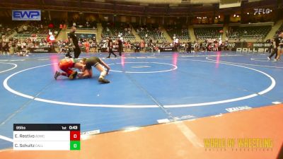 95 lbs Consolation - Evan Restivo, American Dream Wrestling Club vs Colton Schultz, Callan Wrestling Academy