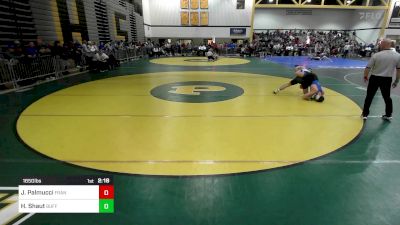 165G lbs Rr Rnd 1 - Josh Palmucci, Franklin&Marshall vs Hunter Shaut, Buffalo