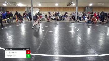 120 lbs Consi Of 8 #2 - Dylan Schug, Cazenovia vs Owen Clark, Palmyra