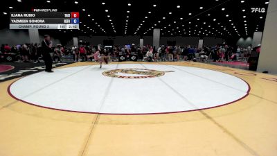 95 lbs Champ. Round 3 - Iliana Rubio, Takedown City vs Yazmeen Sonora, Red Fox