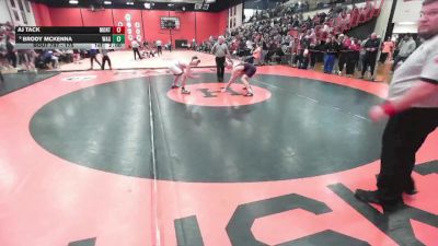 175 lbs Cons. Round 7 - AJ Tack, Lombard (MONTINI) vs Brody McKenna, WAUCONDA