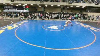 126 lbs Champ. Round 1 - Niko Marchenko, Stevenson vs Javen Reyes, Sterling (Newman Central Catholic)