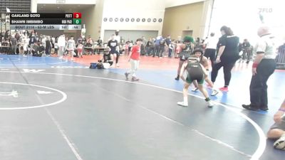 63-M lbs Consi Of 8 #2 - Oakland Soto, Pottsgrove vs Shawn Imbimbo, High Pace Wrestling Club