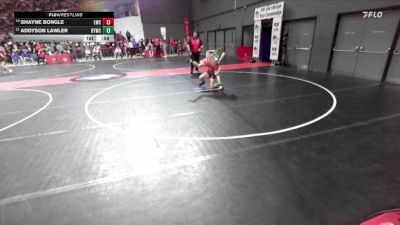 117 lbs Cons. Round 4 - Addyson Lawler, Berlin Youth Wrestling Club vs Shayne Bongle, Luxemburg-Casco Wrestling Club