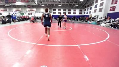 180 lbs Champ. Round 1 - Mahalia Adams, Iowa Central Community College vs Hollie Hedgpeth, Missouri Valley College