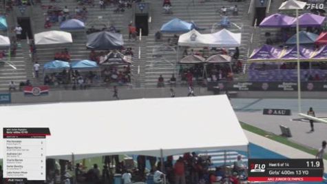 2026 AAU Junior Olympic Games - Youth Girls' 400m, Semi-Finals 6 - Age 13