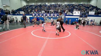 43 lbs Round Of 16 - Oliver Campbell, Elgin Wrestling vs Hudson Lemaire, Boneyard Wrestling Academy