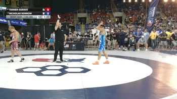 138 lbs 3rd Place Match - Tanner Guenot, Pennsylvania vs Nicholas Sorrow, Michigan