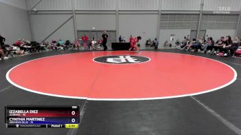 190 lbs Round 3 (6 Team) - Izzabella Diez, Alabama vs Cynthia Martinez, Arkansas Blue