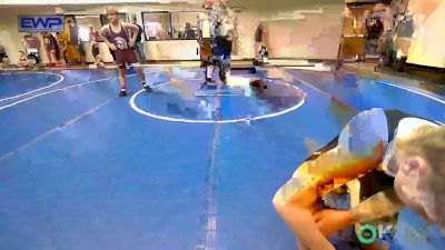 105 lbs Quarterfinal - Brentley Lee, Eufaula Ironheads Wrestling Club vs Caden Wilson, Tahlequah Wrestling Club