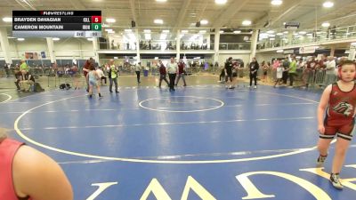 69 lbs Round Of 32 - Antonio Woodall, Franklin vs Zaiden Thomas, Ddk Wc